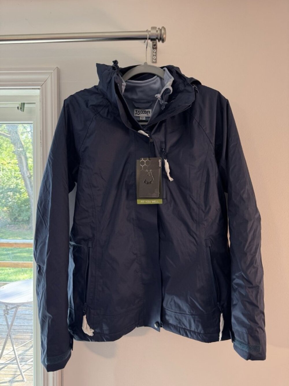 33,000ft Women's Snow Jacket US 8 Blue NWT